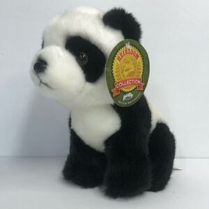 panda bear heirloom collection‎ adventure planet soft fluffy 7 inch plush